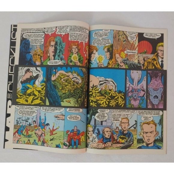 DC Comics Swamp Thing Issues #70 and #71, 1988 New Format By Rick Veitch - Picture 9 of 10